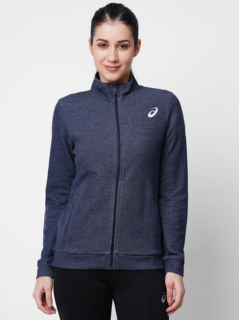 Asics Blue Sports Jacket