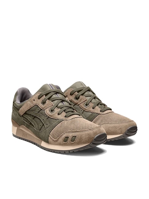 Buy Asics Men's GEL-LYTE III OG Green Casual Sneakers for Men at