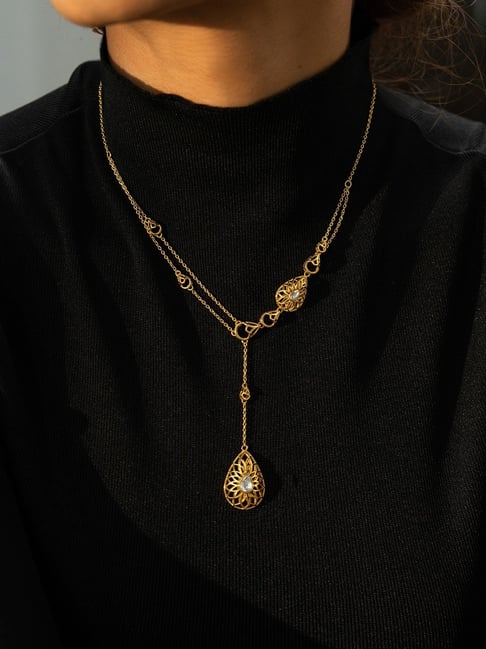 Shaya 92.5 Sterling Silver Queen of Checklists Necklace for Women