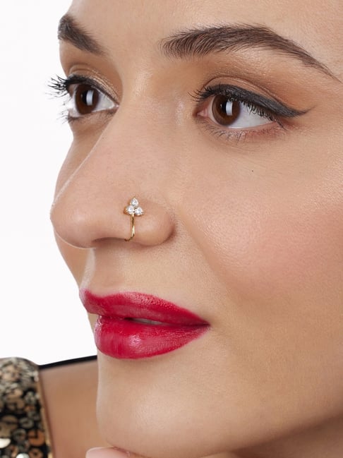 Jewelove Platinum Solitaire Halo Earrings JL PT E 183