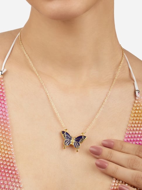 Butterfly ネックレス バタフライネックレス - wanderingyouth | 60% - アジアファッション通販