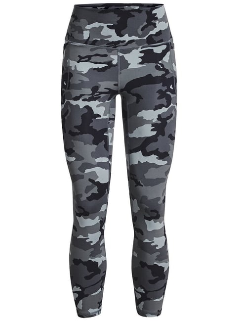 UNDER ARMOUR Blue Printed Sports Leggings