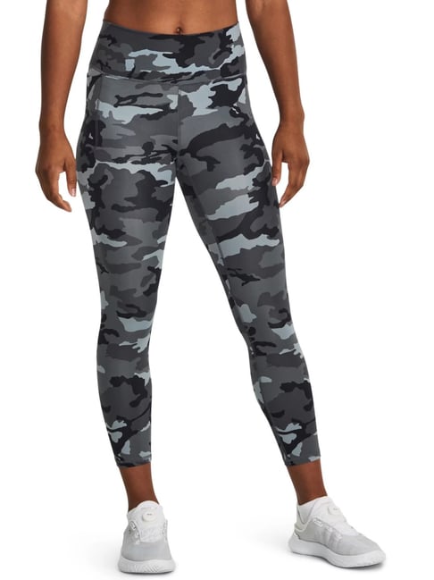 UNDER ARMOUR Blue Printed Sports Leggings