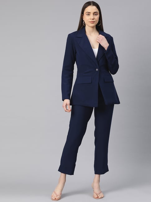 Cottinfab Navy Maxi Co-Ord Set-picture-12
