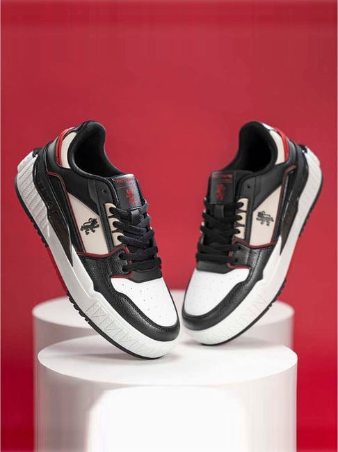 Black and red casual shoes online