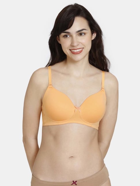 Buy Zivame Orange T-Shirt Bra for Women Online @ Tata CLiQ