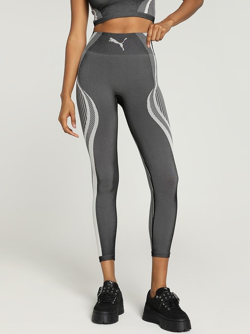 Womens Ladies Reebok Velour Leggings Bottoms Pants Running Fitness Gym -  Grey