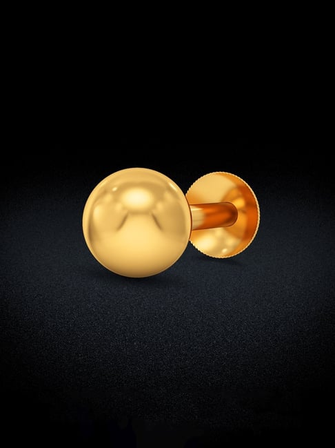 22k Gold Nose Ring Joyalukkas Buy Joyalukkas 22k Round Gold