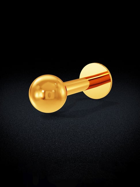 Joyalukkas 22k Orb Gold Nosepin for Women