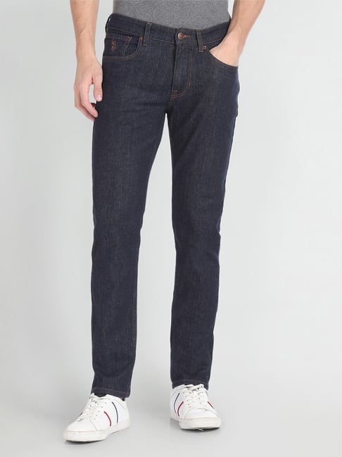 Tommy Jeans SCANTON SLIM - Slim fit jeans - denim dark/dark-blue
