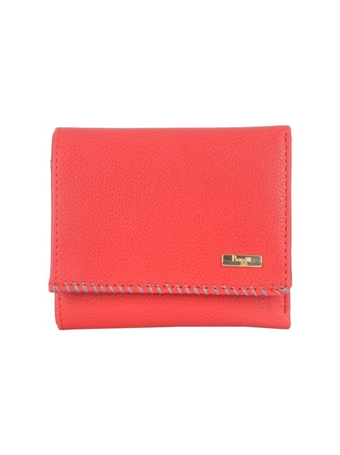 Buy Baggit Red Small Tri Fold Wallet for Women at Best Price Tata CLiQ