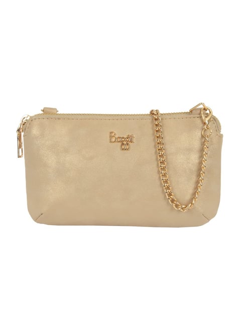 Buy Silk Avenue Fashion Shoulder Bag For Womens (Gold) at Amazon.in
