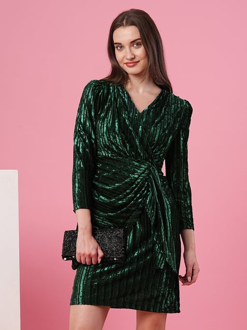sachin and babi light blue dress Leely Women Sage Green Flowy Maxi Bridesmaid Dress A-Line Cold Shoulder  Detachable Sleeves Chiffon Side Cape Wedding Party Dress