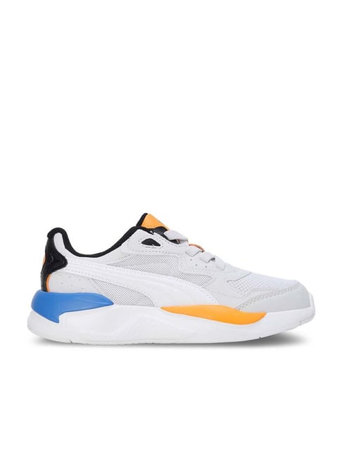 Puma Kids X-Ray Speed Feather Grey & Yellow Casual Sneakers-picture-13