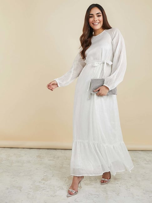 LUX MAXI DRESS WHITE