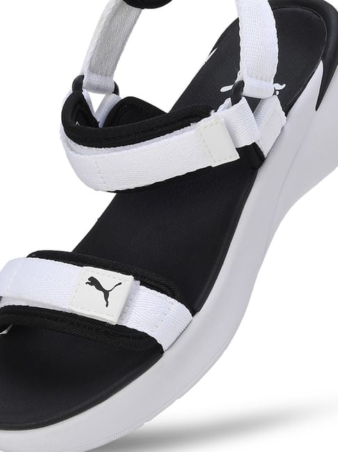 Puma Women's Sportie Vola White Floater Sandals