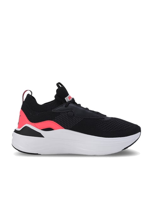 Puma Women's Softride Stakd Black Running Shoes