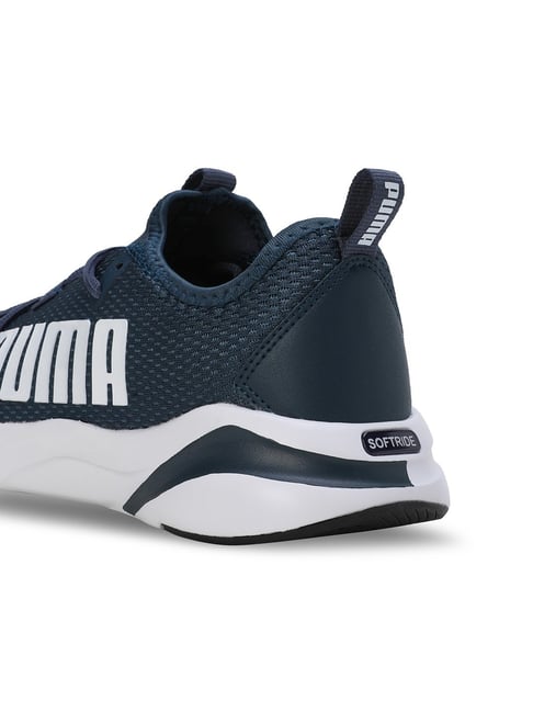 Buy Puma Men's Softride Rift Runlyn Steel Blue Running Shoes for - Main Image