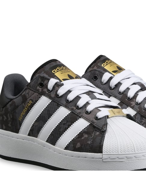 Adidas Originals Men's SUPERSTAR XLG Black Casual Sneakers