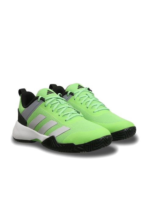 Adidas tennis shoes green deals