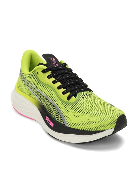 Puma Women's Velocity NITRO Lime Running Shoes