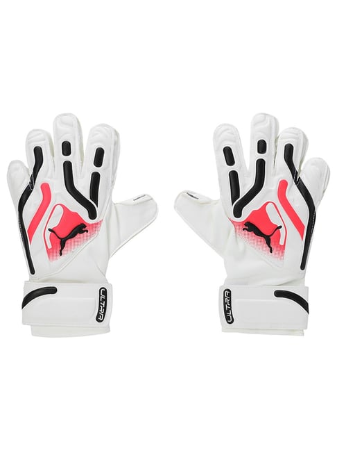 Puma ULTRA Match Protect Youth Goalkeeper Gloves (White) Size