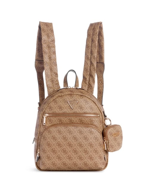 Handbag Guess Backpack Brown Leather Guess Backpacks 40-80% Off