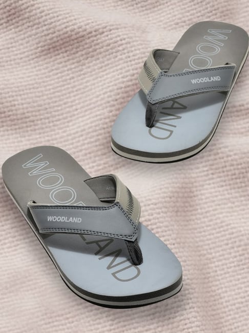 Sports Sandal Woodland Grey Sandals Buy Woodland Men's Grey Flip - Main Image
