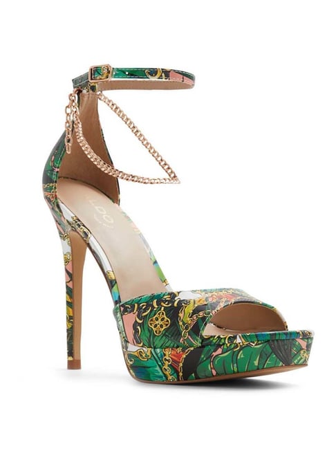 Buy Aldo Women's Prisilla Multicolor Ankle Strap Stilettos for