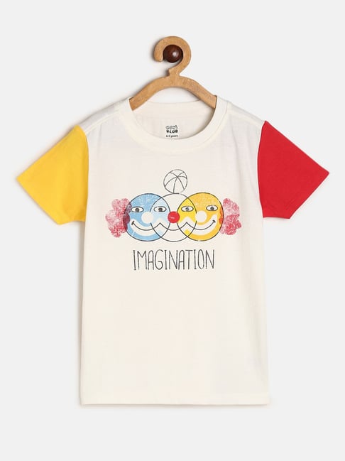 MINIKLUB Boys Multicolor Printed T-Shirt