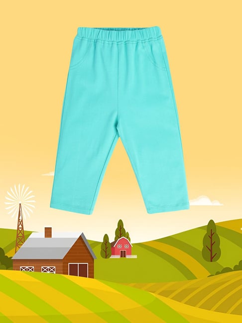 MINIKLUB Kids Blue Solid Pants
