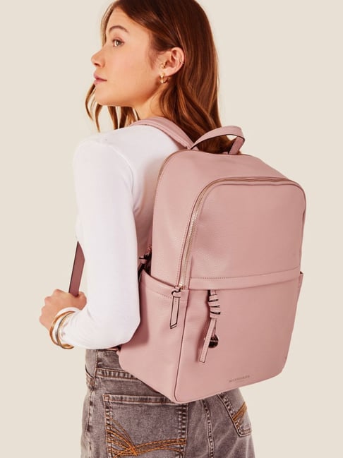 Faux Leather Backpack Womens Backpack Accessorize Buy Accessorize