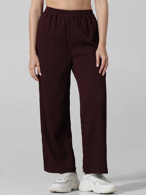 Only Wine Regular Fit High Rise Pants-picture-23