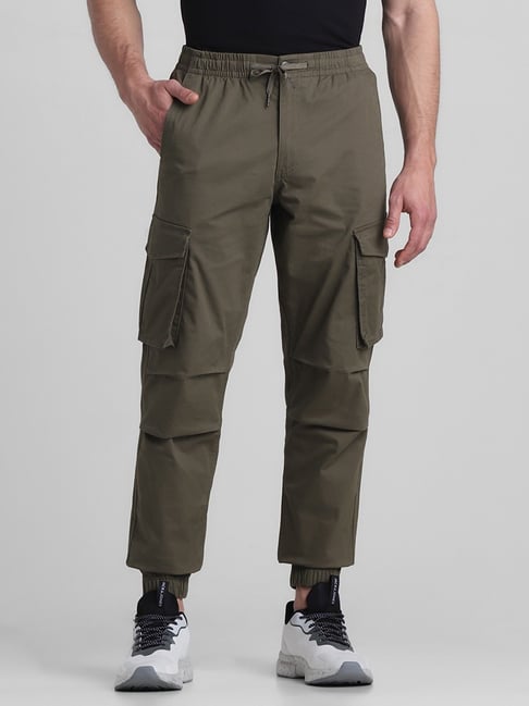 Jack & Jones Intelligence technical cargo pants in khaki | ASOS