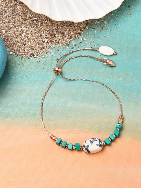 Buy Accessorize London Stone Bead Friendship Bracelet Online At