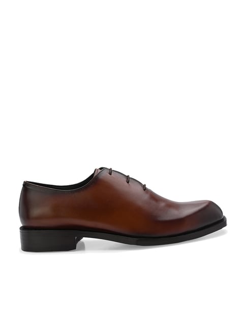 Legwork Men's Brown Oxford Shoes