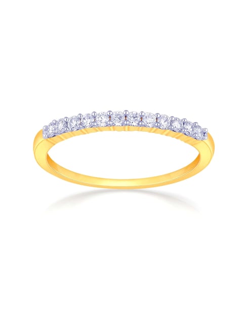 Buy Malabar Gold and Diamonds 18k Yellow Diamond Ring for Women