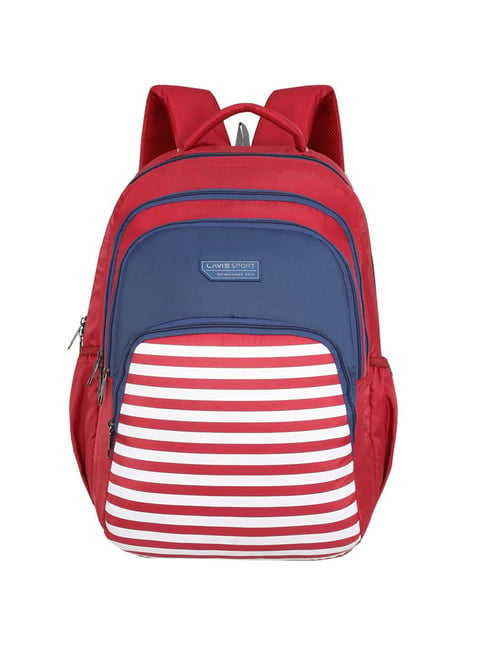 Buy Lavie Sport Nautical Red Laptop Backpack 39 Ltrs Online At Best Price Tata CLiQ