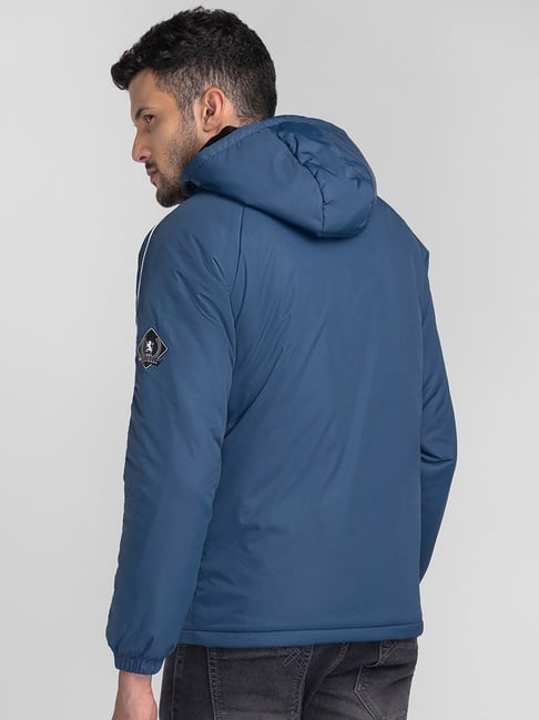 Hooded Jackets Giordano Padded Jacket Giordano Dark Sky Blue