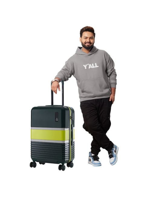 Buy Nasher Miles Mexico Set of Dark Green Lime Trolley Bags