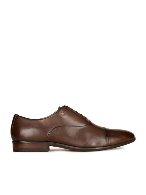 Hush Puppies by Bata Men's Brown Oxford Shoes