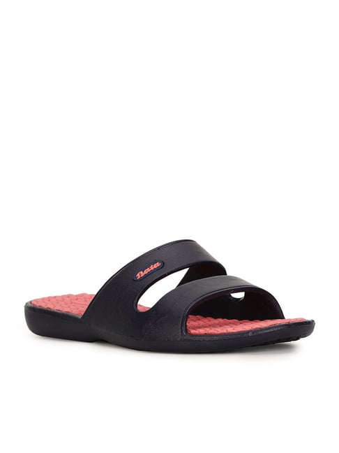 Bata Women's Black Slides-picture-33