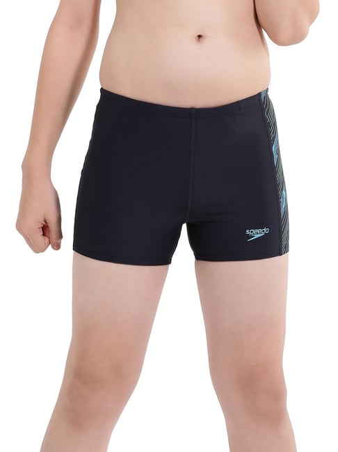 Speedo Kids Navy Solid Shorts-picture-38