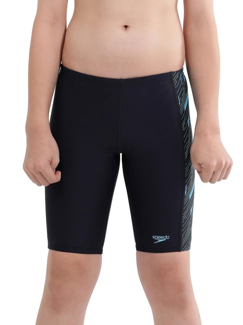 Speedo Kids Navy Solid Jammer-picture-21