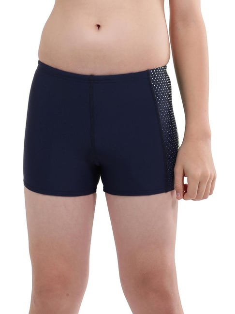 Speedo Kids Navy Solid Shorts-picture-19