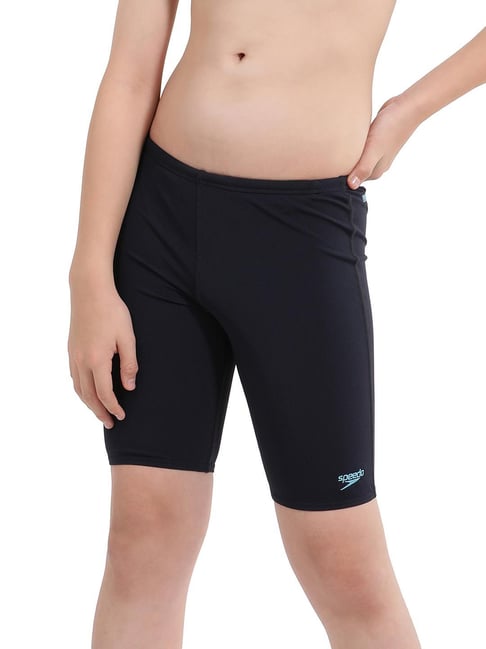 Speedo Kids Navy Solid Jammer-picture-42