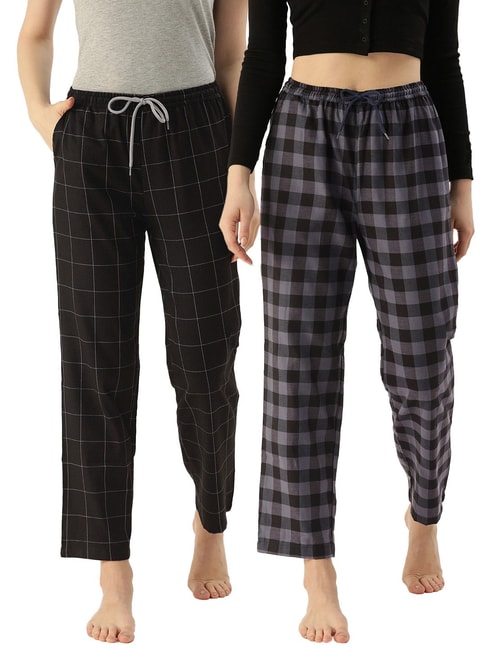 Daisy Alexander Beary Happy Cotton Pajama Lounge Pant