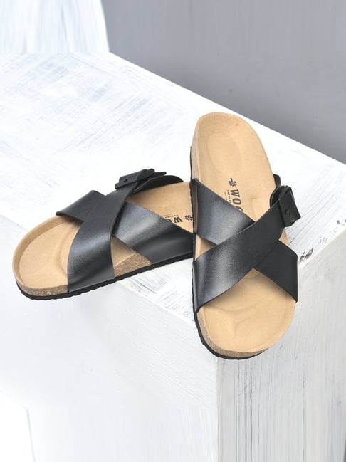 No.2038 Cross Belt Ankle Strap Sandal