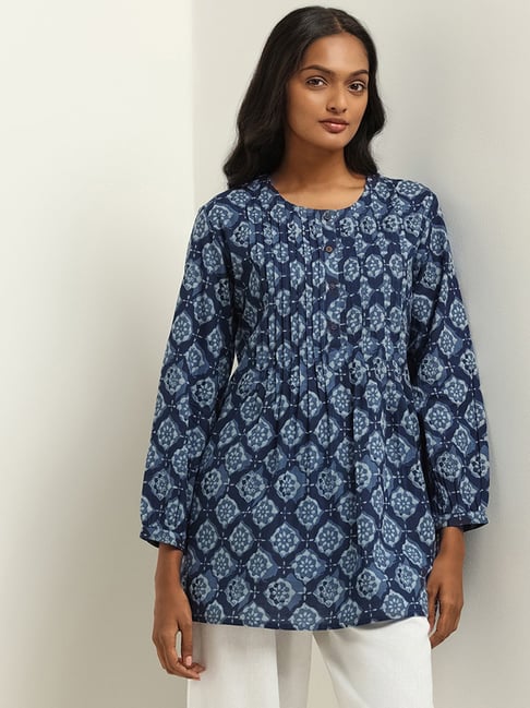 Buy Utsa by Westside Coral Floral Embroidery A-line Kurta for Women Online  @ Tata CLiQ