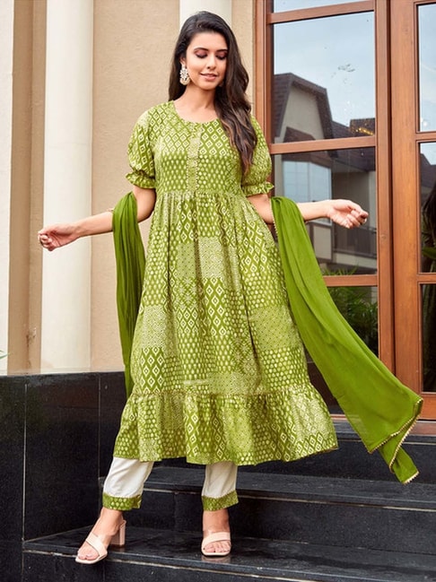 Ladies Salwar Suit Set at best price in Ludhiana by R. S. Textiles | ID:  25112723188